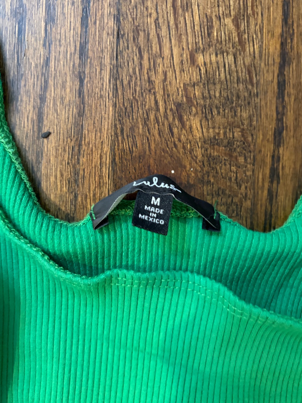 Lulu's Bright Green Ribbed Two-Piece Set For Life Green Bodycon dress - medium - Picture 9 of 10